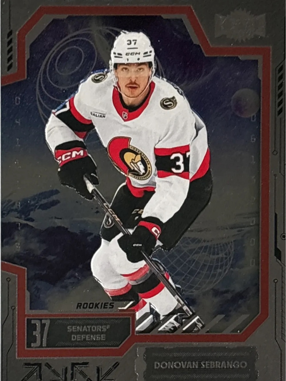 Skybox Donovan Sebrango Rookie Hockey Card